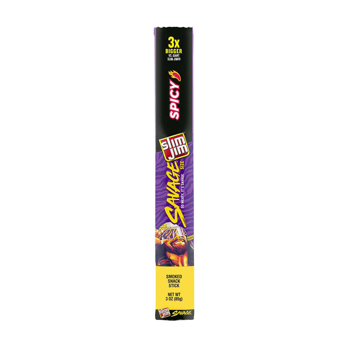 SLIM JIM SAVAGE SPICY 3OZ