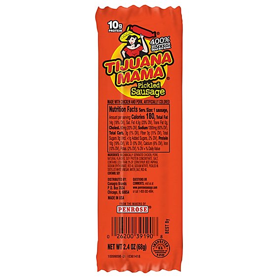 TIJUANA MAMA PICKLED SAUSAGE 2.4OZ
