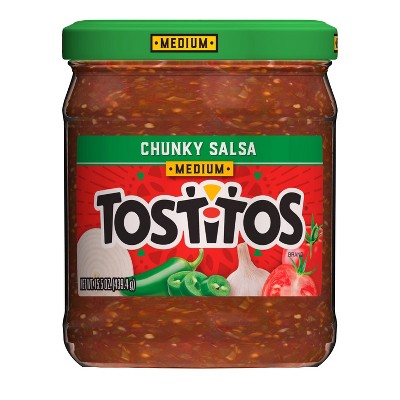 TOSTITOS CHUNKY SALSA MEDIUM 15.5OZ