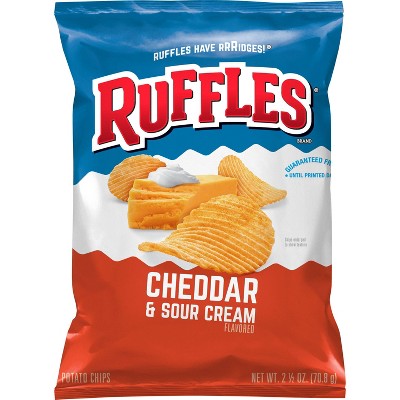 RUFFLES CHEDDAR & SOUR CREAM 2.5OZ