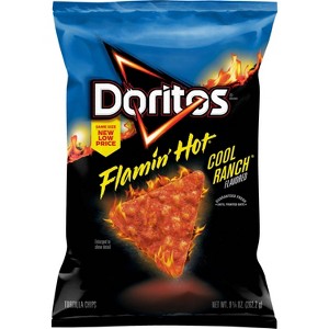DORITOS COOL RANCH FLAMIN HOT 9.25OZ