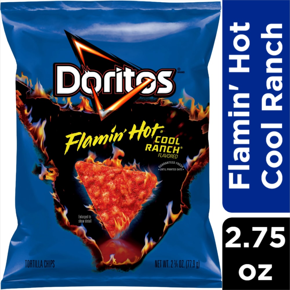 DORITOS FLAMIN HOT COOL RANCH 2.75OZ