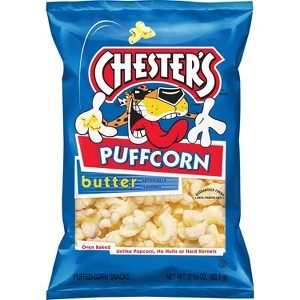 CHESTERS PUFF CORN BUTTER 3.25OZ
