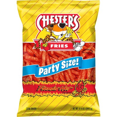CHESTERS FRIES FLAMIN HOT PARTY SIZE 8.6OZ