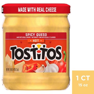 TOSTITOS SPICY CHEESE 15OZ