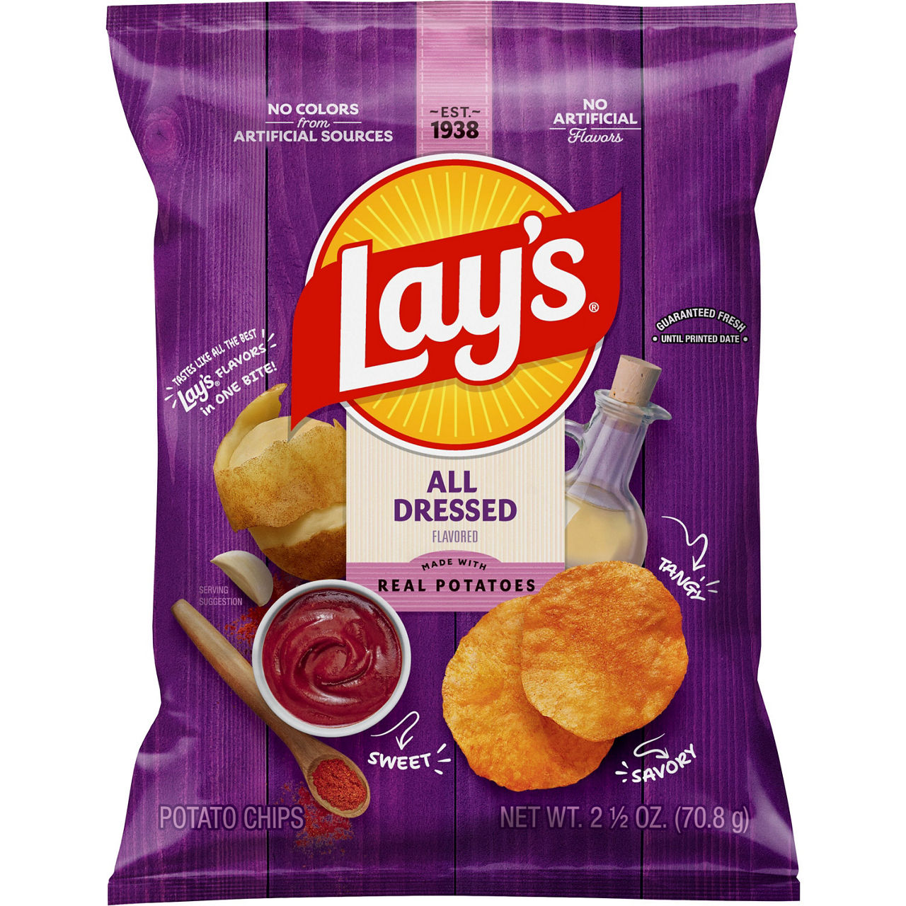 LAYS ALL DRESSED 2.5OZ