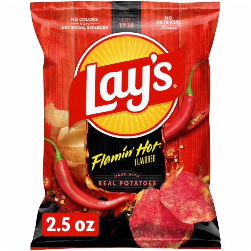LAYS FLAMIN HOT 2.5OZ