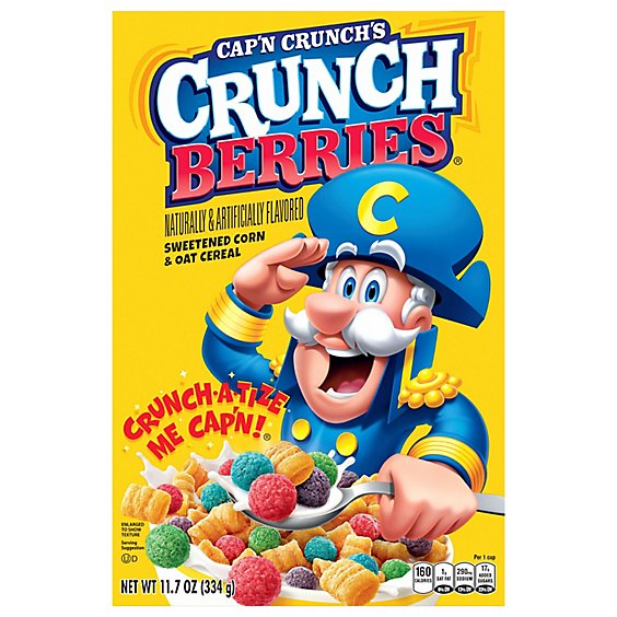 CAPN CRUNCH CRUNCH BERRIES 11.7OZ