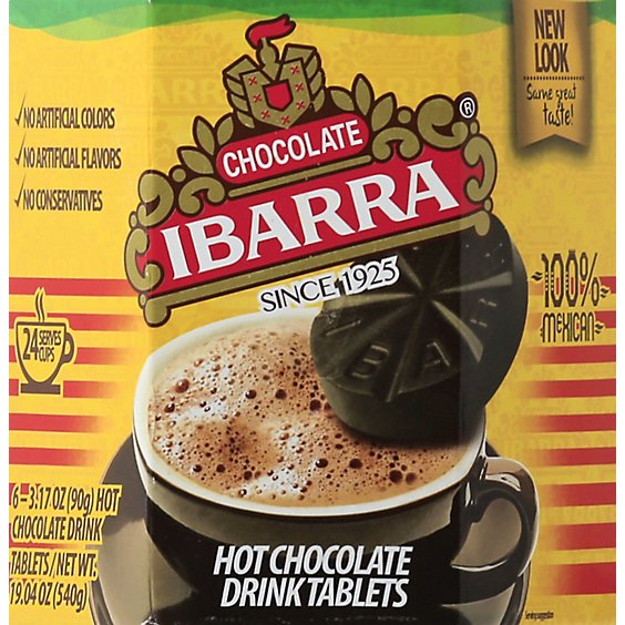 IBARRA HOT CHOCOLATE DRINK TABLETS 6P