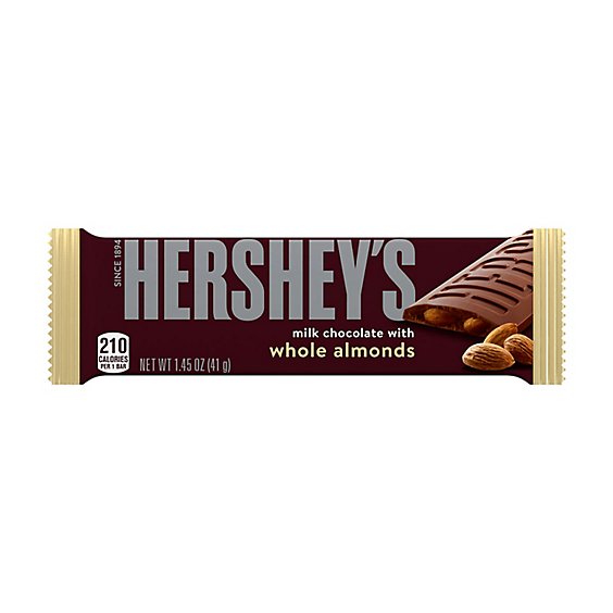 HERSHEYS WITH WHOLE ALMONDS 1.45OZ