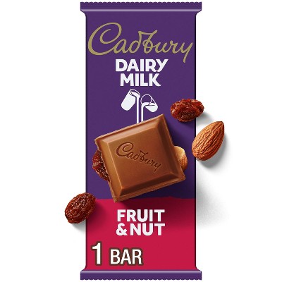 CADBURY FRUIT & NUT 3.5OZ