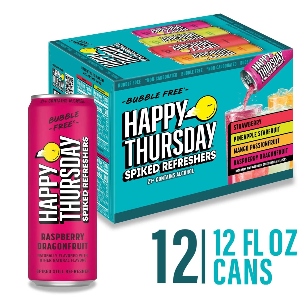 HAPPY THURSDAY SPIKED REFRESHERS 12P