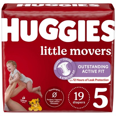 HUGGIES LIL MOVERS STEP 5 19CT
