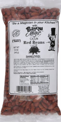 BAYOU MAGIC CAJUN RED BEANS 12OZ