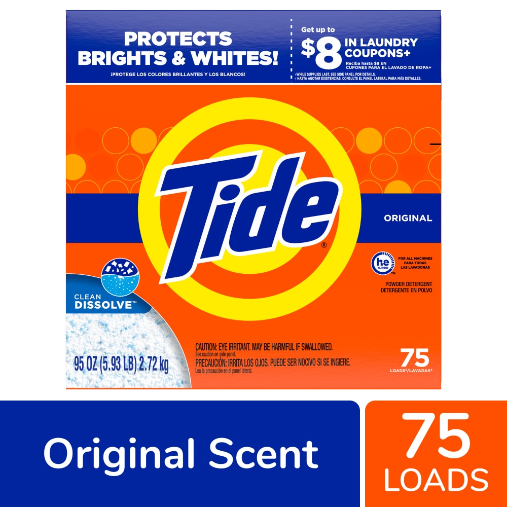 TIDE DETERGENT POWDER ORIGINAL 95OZ