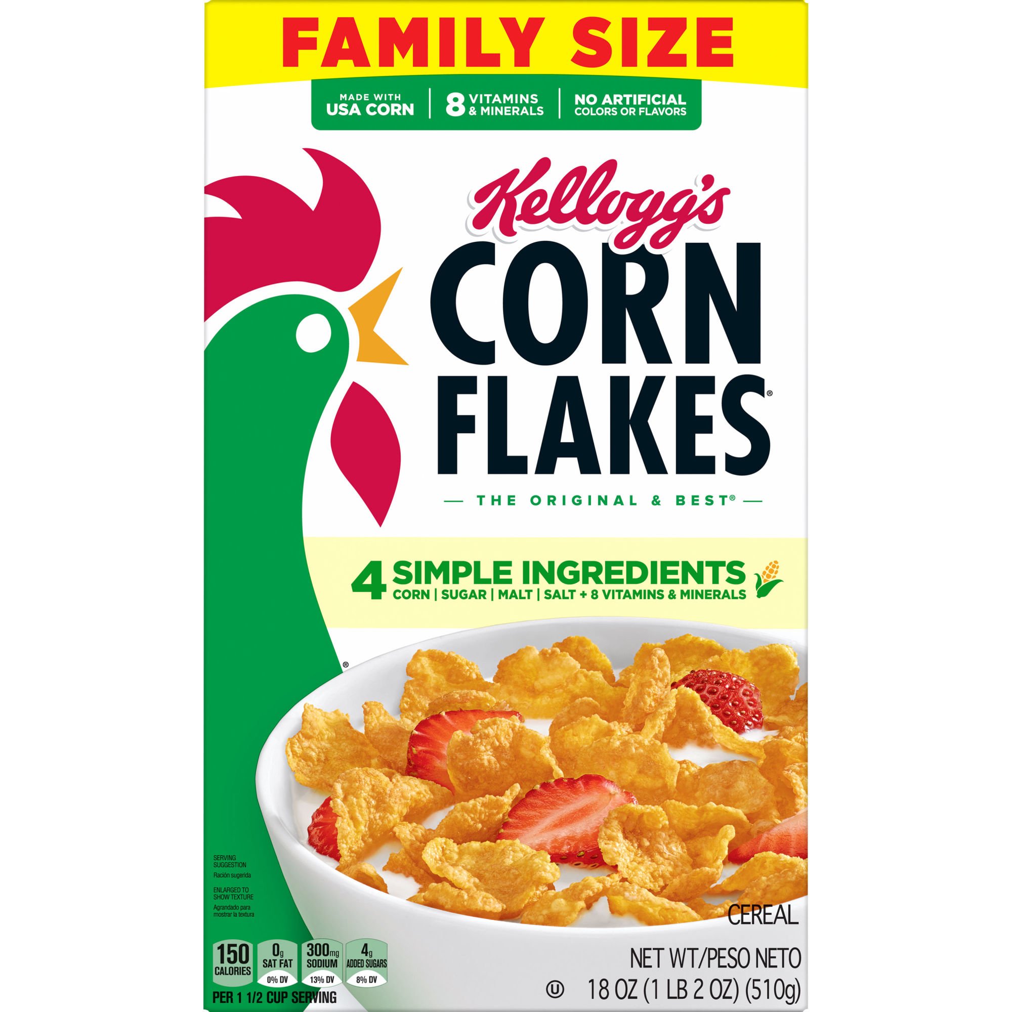CORN FLAKES ORIGINAL 18OZ