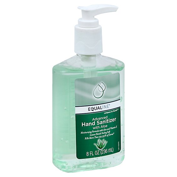 EQUALINE HAND SANITIZER WITH ALOE AND VITAMIN E