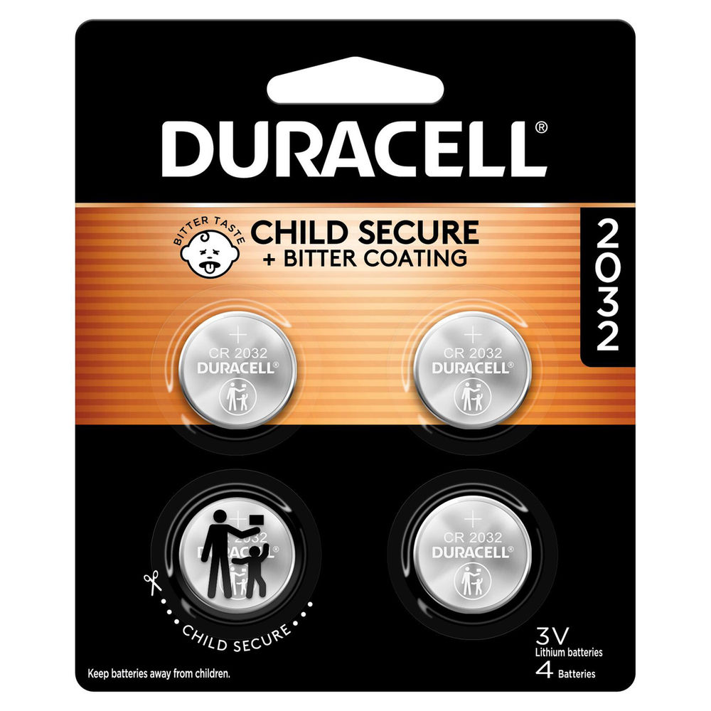 DURACELL BATTERIES 2032 4P