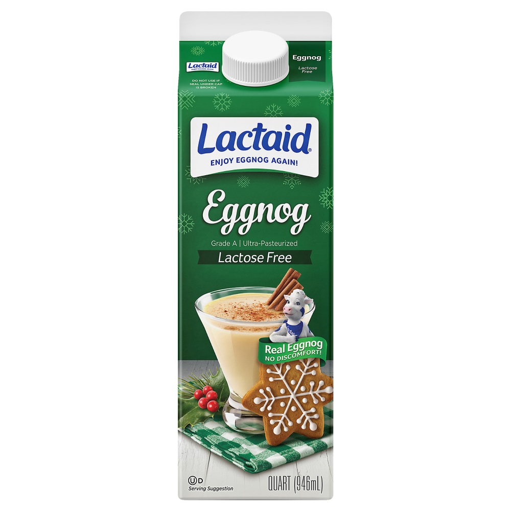 LACTAID EGGNOG QT