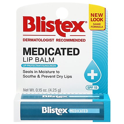 BLISTEX LIP BALM MEDICATED 0.15OZ