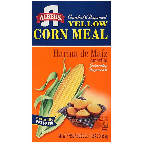 ALBERS YELLOW CORN MEAL 20OZ
