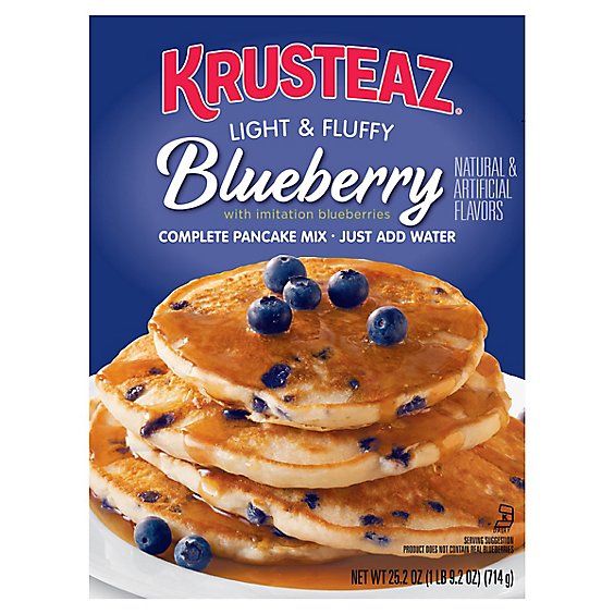 KRUSTEAZ BLUEBERRY PANCAKE MIX 25.2OZ