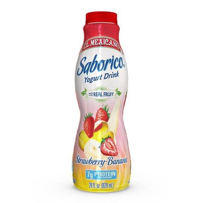 EL MEXICANO STRAWBERRY YOGURT DRINK 28OZ