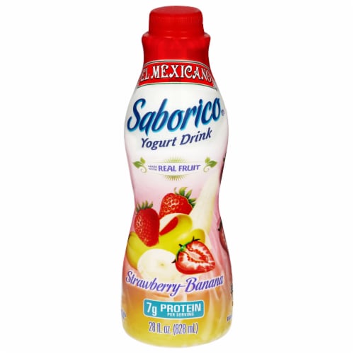 EL MEXICANO STRAWBERRY BANANA YOGURT 28Z
