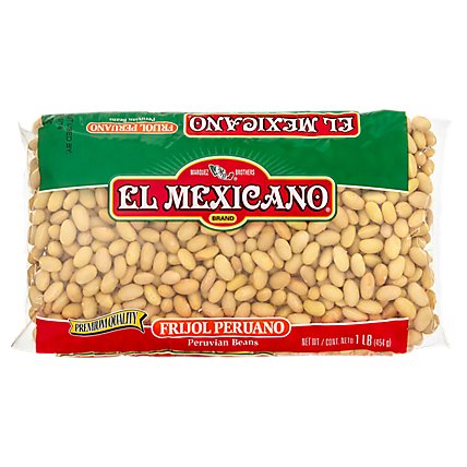 EL MEXICANO PERUVIAN BEANS 1LB