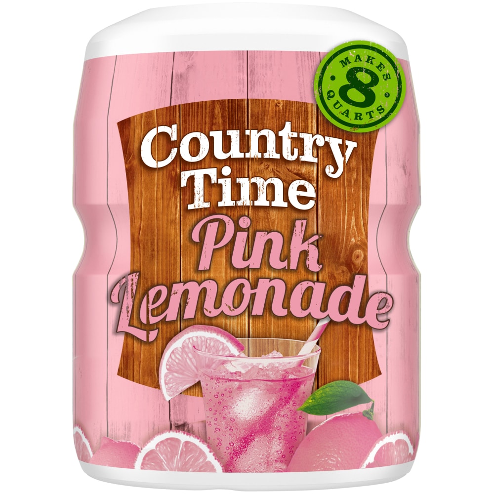COUNTRY TIME DRINK MIX PINK LEMONADE 19OZ