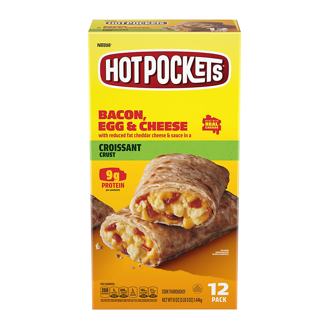 HOT POCKETS BACON EGG & CHEESE