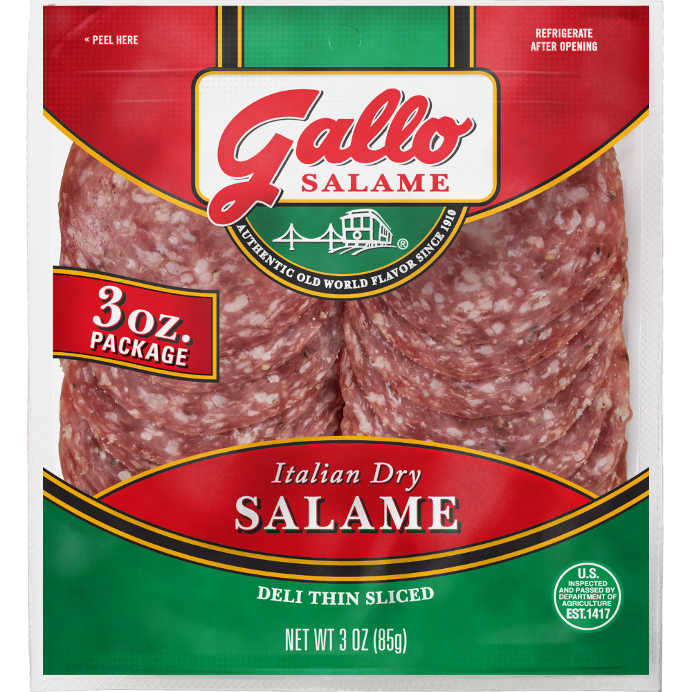 GALLO SALAME ITALIAN DRY 3OZ