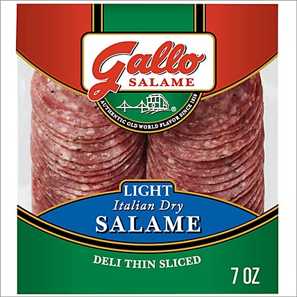 GALLO SALAME ITALIAN DRY LIGHT 3OZ