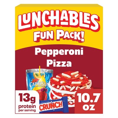 LUNCHABLES PIZZA WITH PEPPERONI 10.7OZ