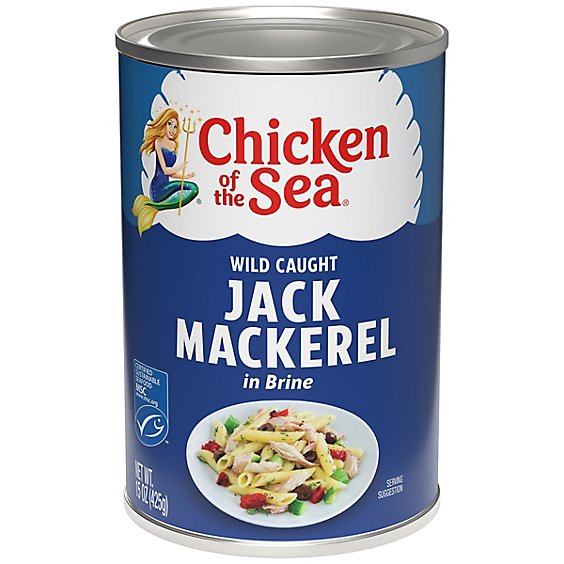 CHICKEN OF THE SEA CHUB MACKEREL 15OZ