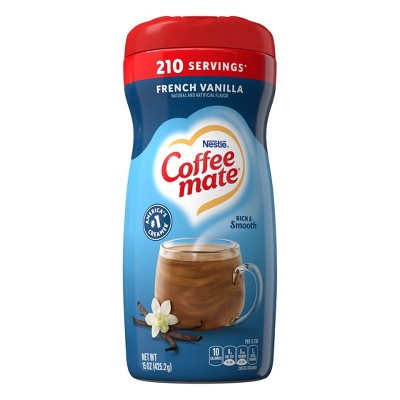 COFFEEMATE FRENCH VANILLA POWDER 15OZ