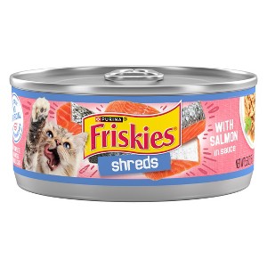 PURINA FRISKIES SHREDS WITH SALMON 5.5 O