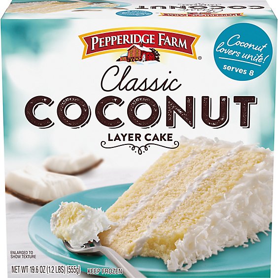 PEPPERIDGE FARM COCONUT CAKE 19.6OZ