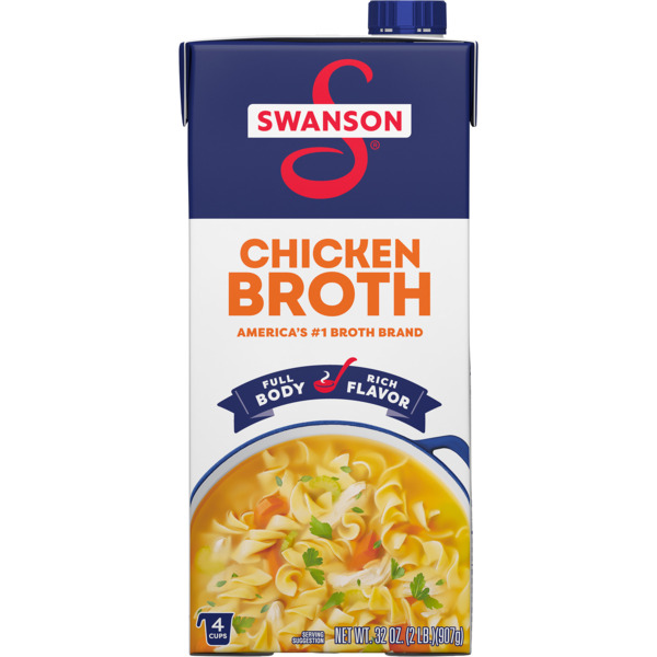SWANSON CHICKEN BROTH 32OZ