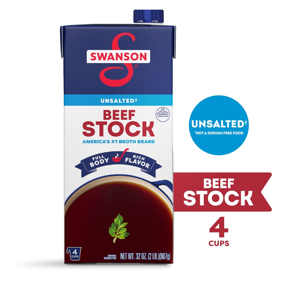 SWANSON BEEEF STOCK 32 OZ