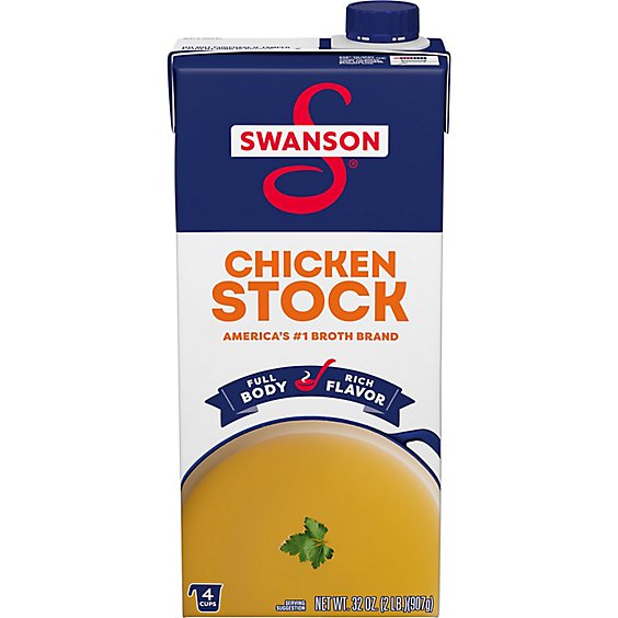 SWANSON CHICKEN STOCK 32 OZ