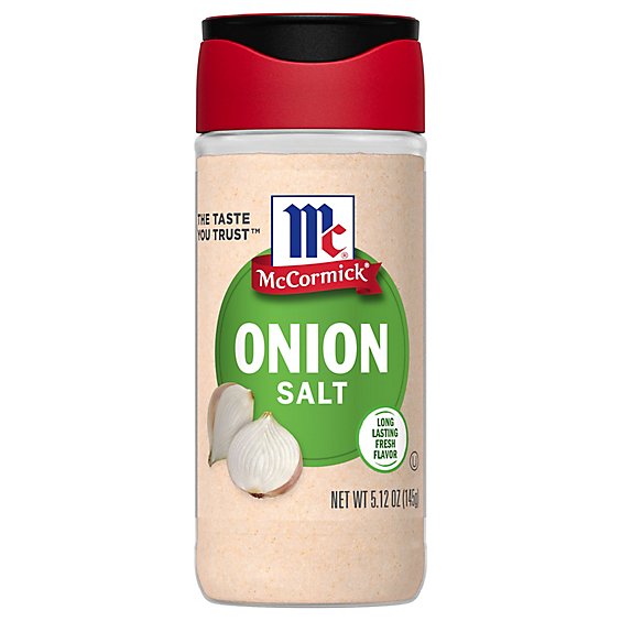 MCCORMICK ONION SALT 5.12OZ
