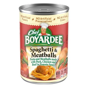 CHEF BOYARDEE SPAGHETTI & MEATBALLS 14.5