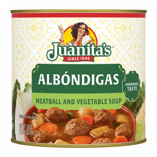 JUANITAS ALBONDIGAS MEATBALL SOUP 25OZ