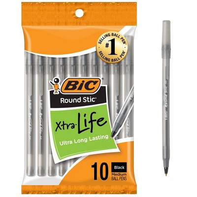 BIC BALL PENS XTRA LIFE 10P