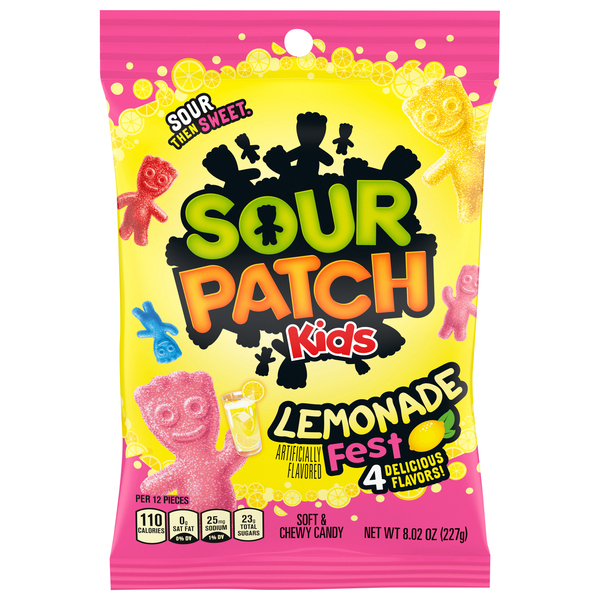 SOUR PATCH KIDS LEMONADE 8.02OZ