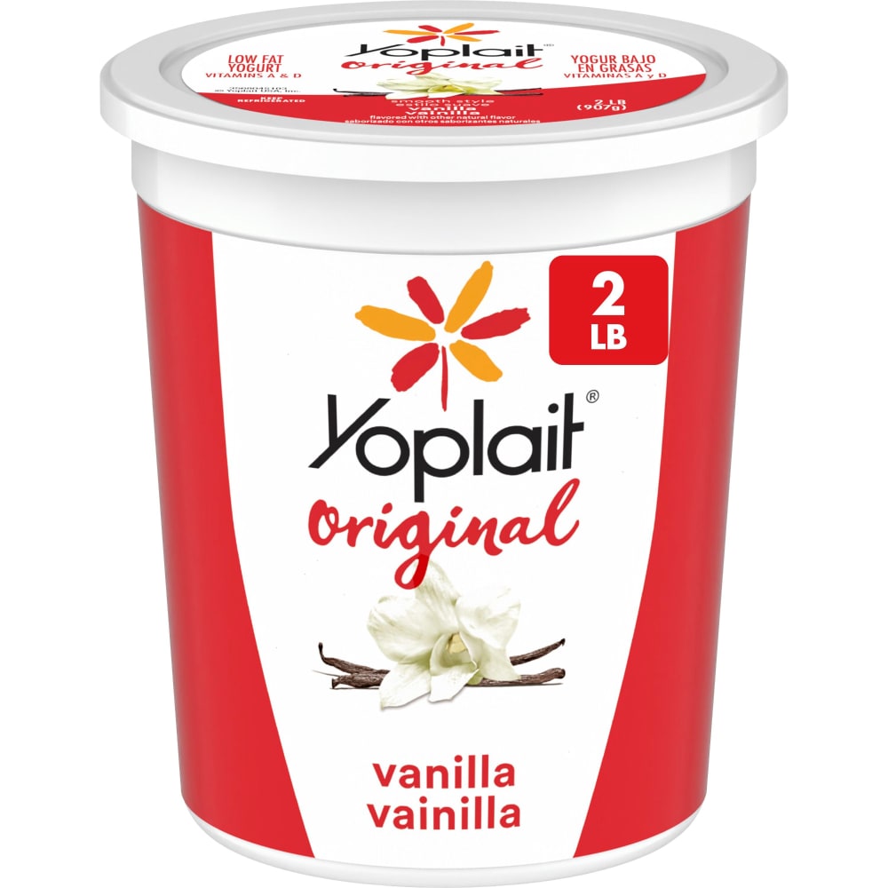 YOPLAIT VANILLA LOW FAT 32OZ