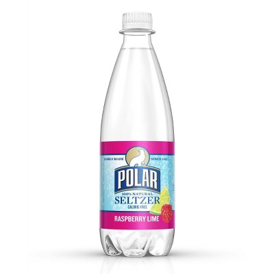 POLAR SELTZER RASBERRY LIME 20 OZ