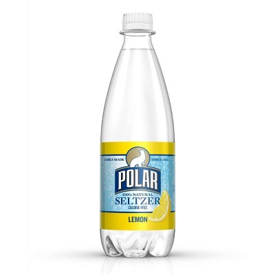 POLAR SELTZER LEMON 20 OZ