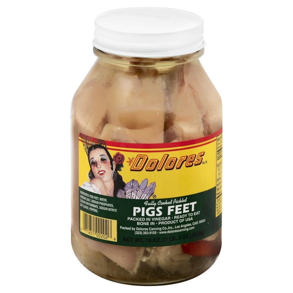 DOLORES PIGS FEET 19 OZ
